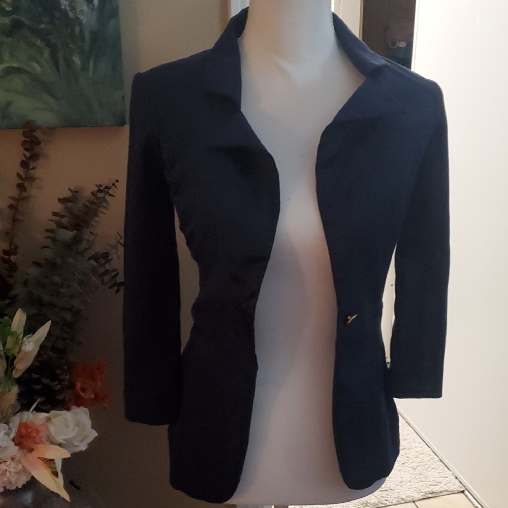 Stoosh Design Women's Dark Blue Blazer